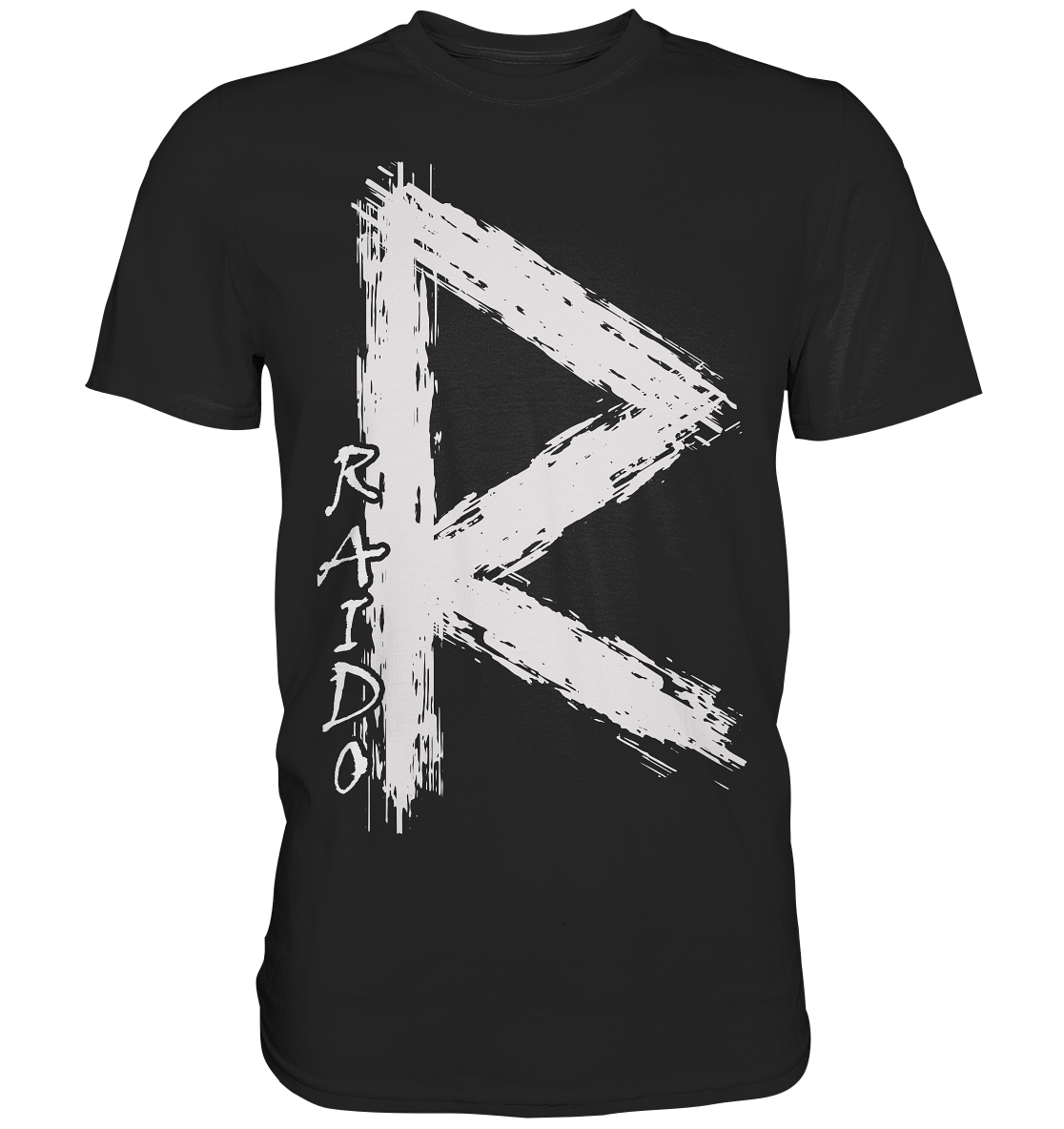 "Raido Rune" Wikinger-Premiumshirt – Der Weg des Reisenden - Premium Shirt