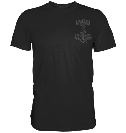 GÖTTER FÜHREN KRIEGER - Wikinger T-Shirt Männer Odin Premium
