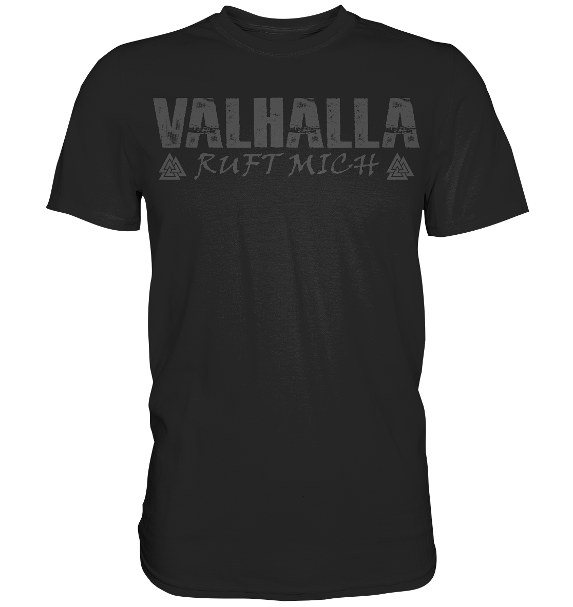 Valhalla ruft mich! - Wikinger Herren Shirt (Beidseitiger Druck)