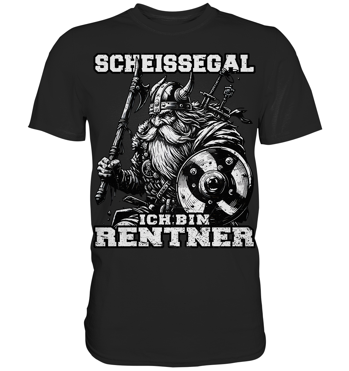 Scheissegal, ich bin Rentner - Premium Shirt