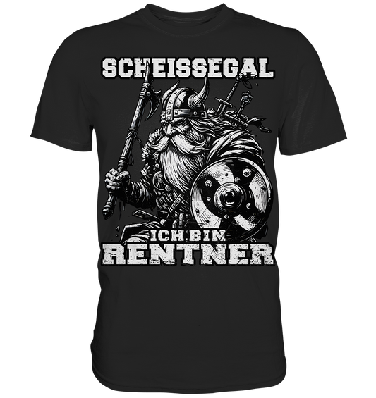 Scheissegal, ich bin Rentner - Premium Shirt