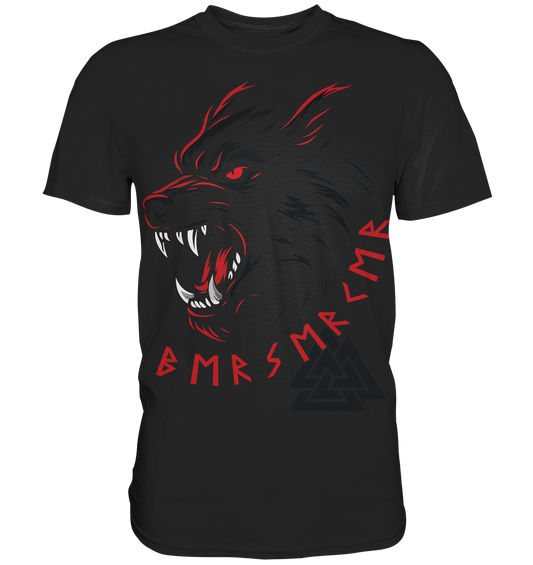 BERSERKER - Wikinger T-Shirt Männer Premium Ungezähmt