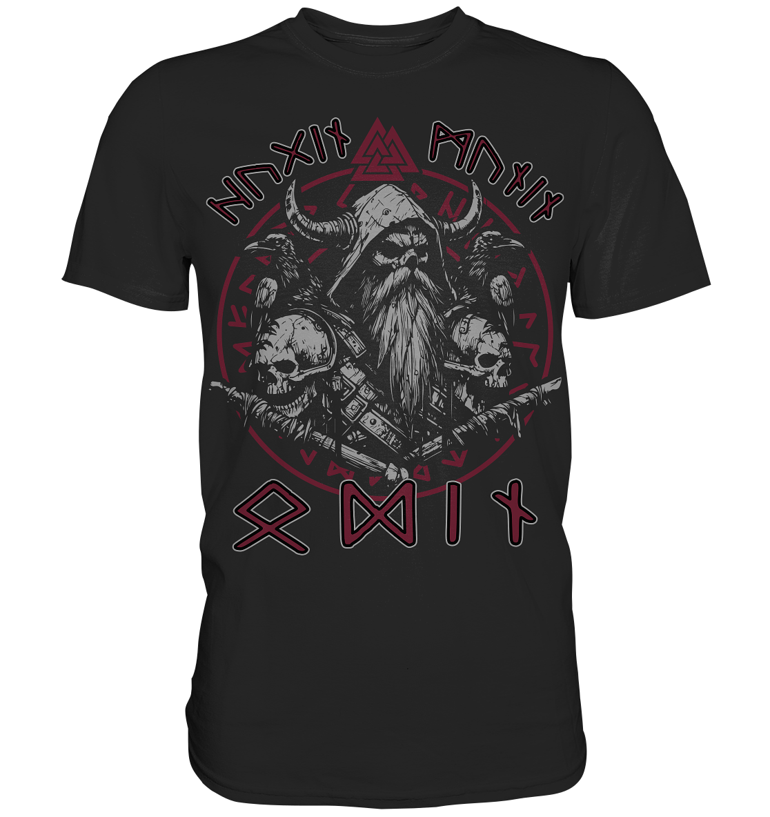 Odin Hugin Munin - Herren Shirt