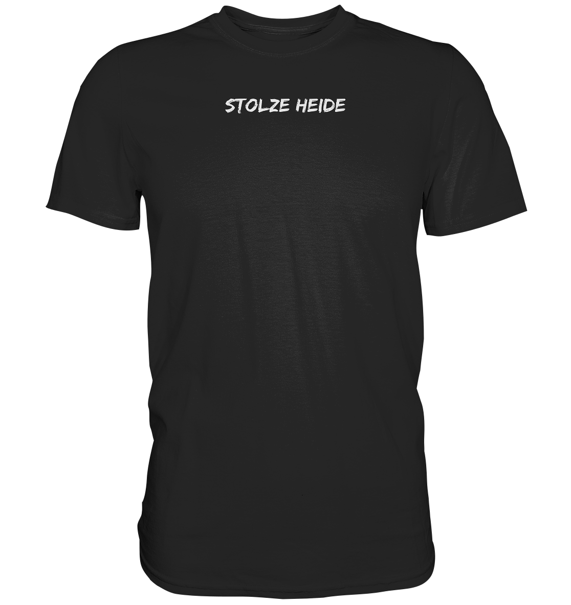 Stolze Heide - Premium Shirt (Beidseitiger Druck)