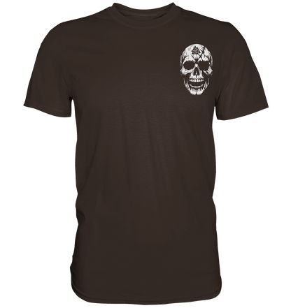 Viking Compass Skull - Mystisches Totenkopf Premium Shirt