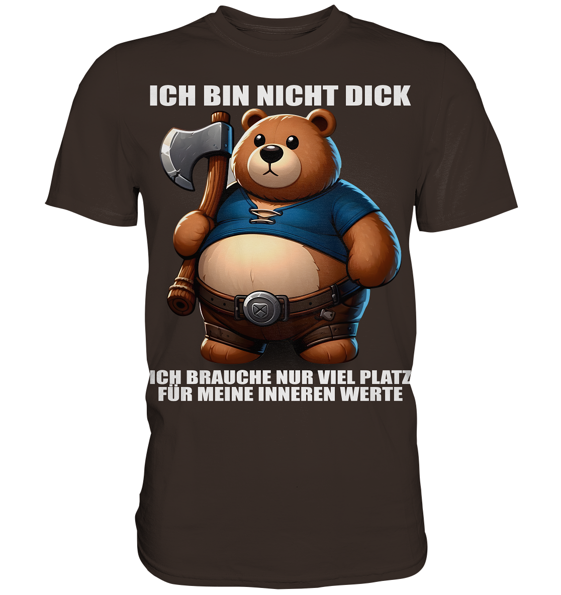 Ich bin nicht Dick - Premium Shirt