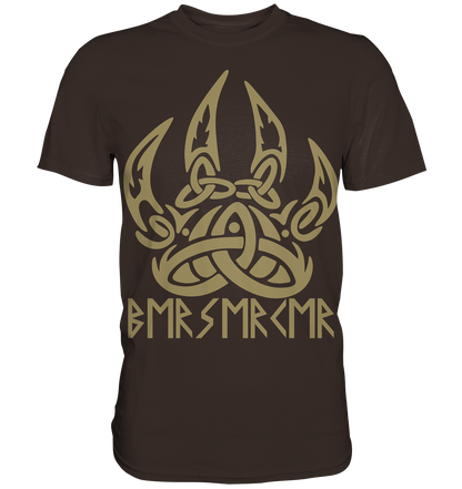 BERSERKER - Wikinger T-Shirt Männer Premium Ungezähmt