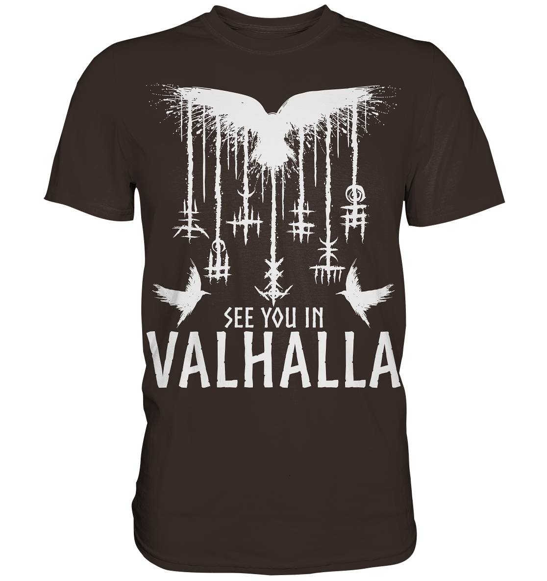 See you in Valhalla Raben - Premium Shirt