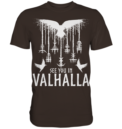 See you in Valhalla Raben - Premium Shirt
