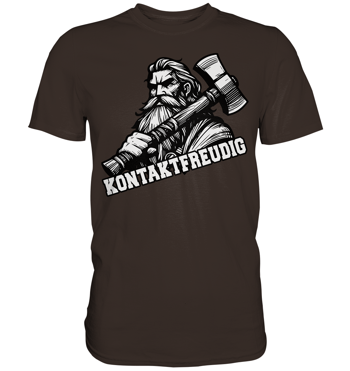 Kontaktfreudig - Herren Premium Shirt