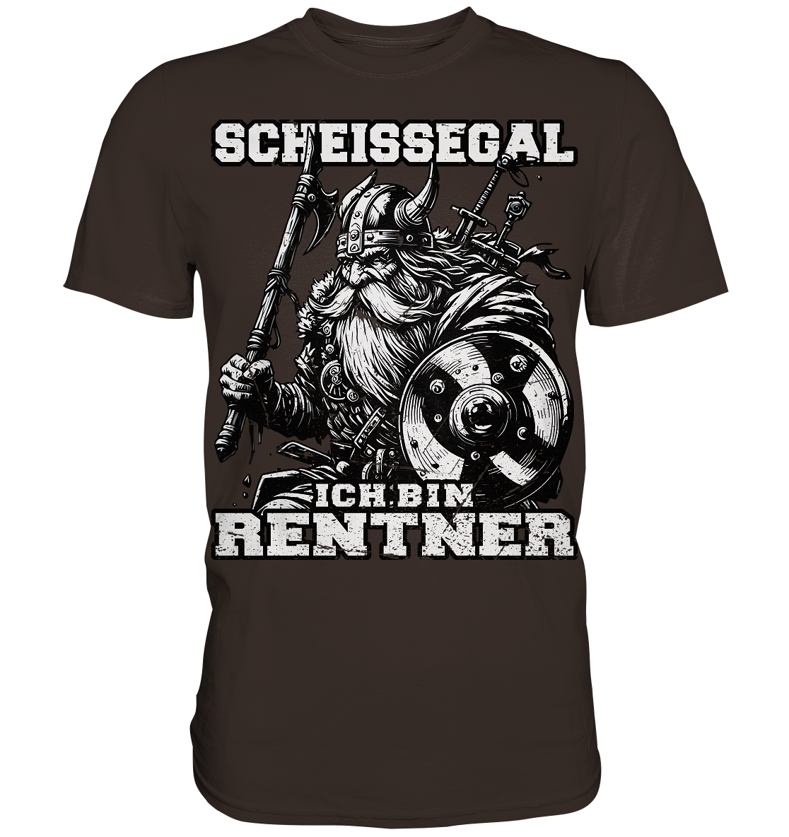 Scheissegal, ich bin Rentner - Premium Shirt