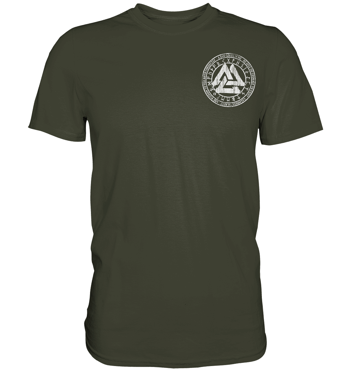 See You in Valhalla - Fight for Glory - Wikinger T-Shirt Männer Premium