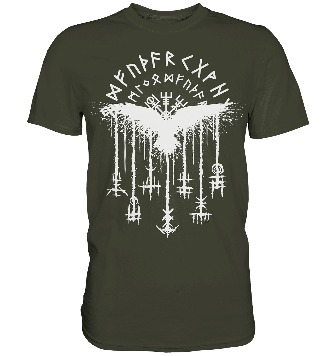 Mystische Kräfte - Wikinger T-Shirt Männer Premium