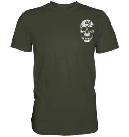Viking Compass Skull - Mystisches Totenkopf Premium Shirt