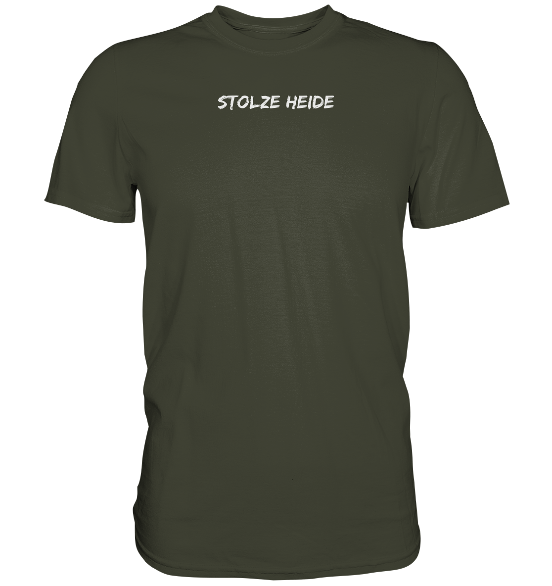 Stolze Heide - Premium Shirt (Beidseitiger Druck)