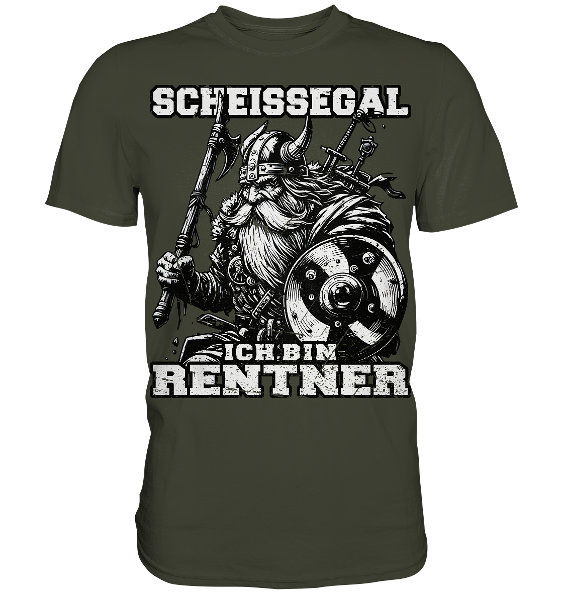 Scheissegal, ich bin Rentner - Premium Shirt