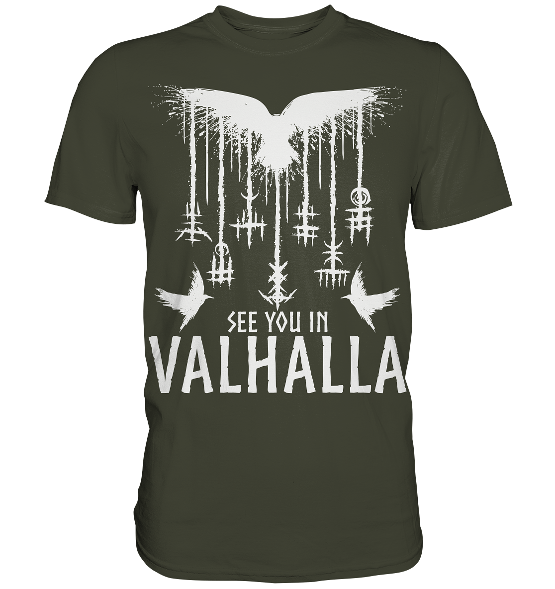 See you in Valhalla Raben - Premium Shirt