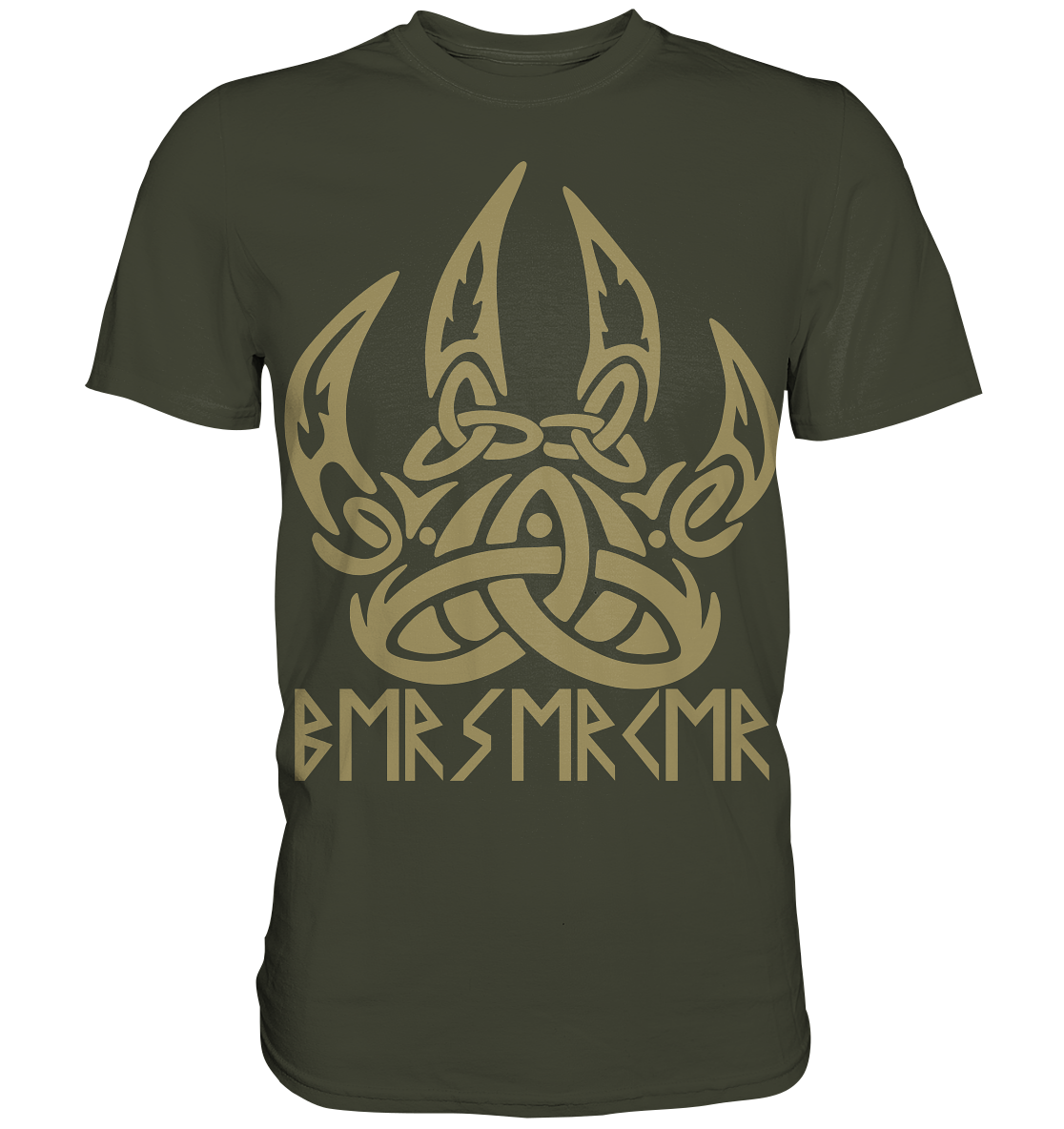BERSERKER - Wikinger T-Shirt Männer Premium Ungezähmt