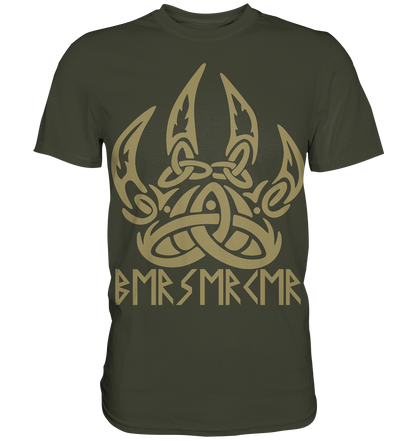 BERSERKER - Wikinger T-Shirt Männer Premium Ungezähmt