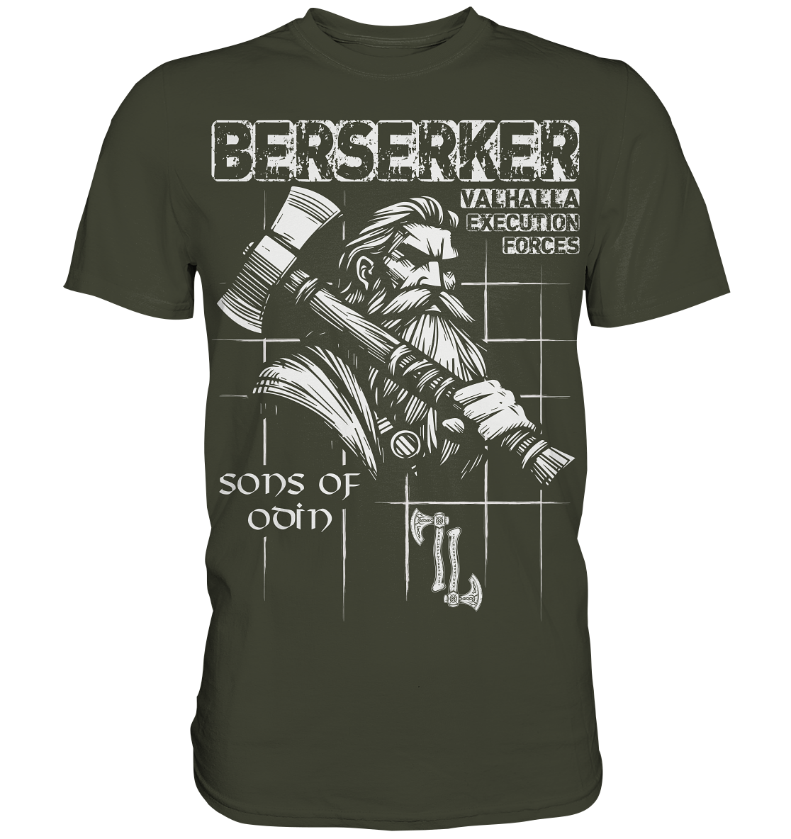BERSERKER - Wikinger T-Shirt Männer Premium