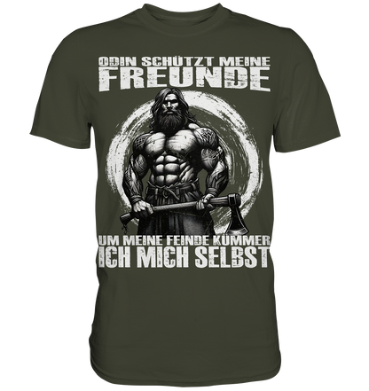 Odin schütze meine Freunde - Herren Shirt