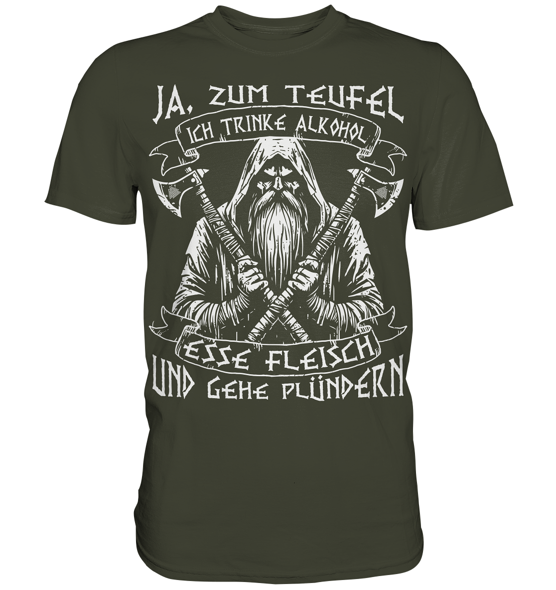 Ja, zum Teufel - Herren Shirt