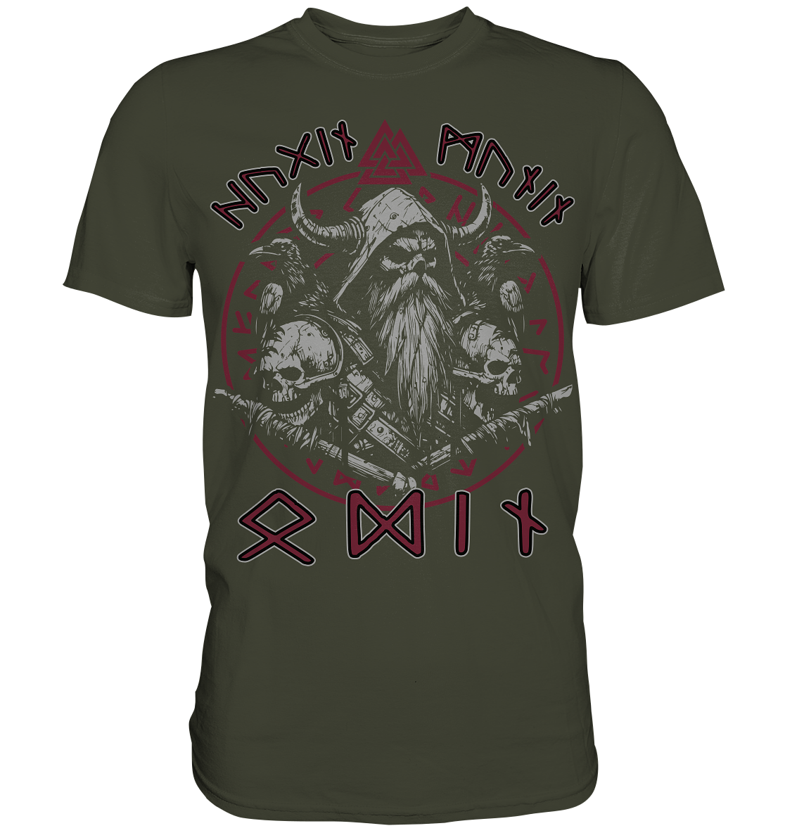 Odin Hugin Munin - Herren Shirt