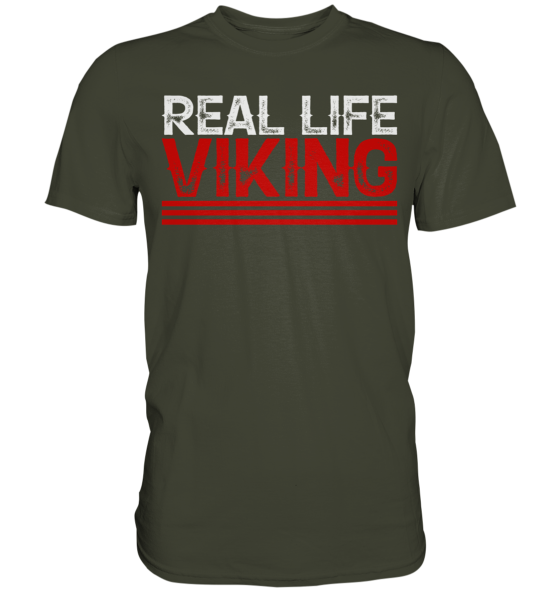 Real Life Viking - Wikinger Herren Shirt