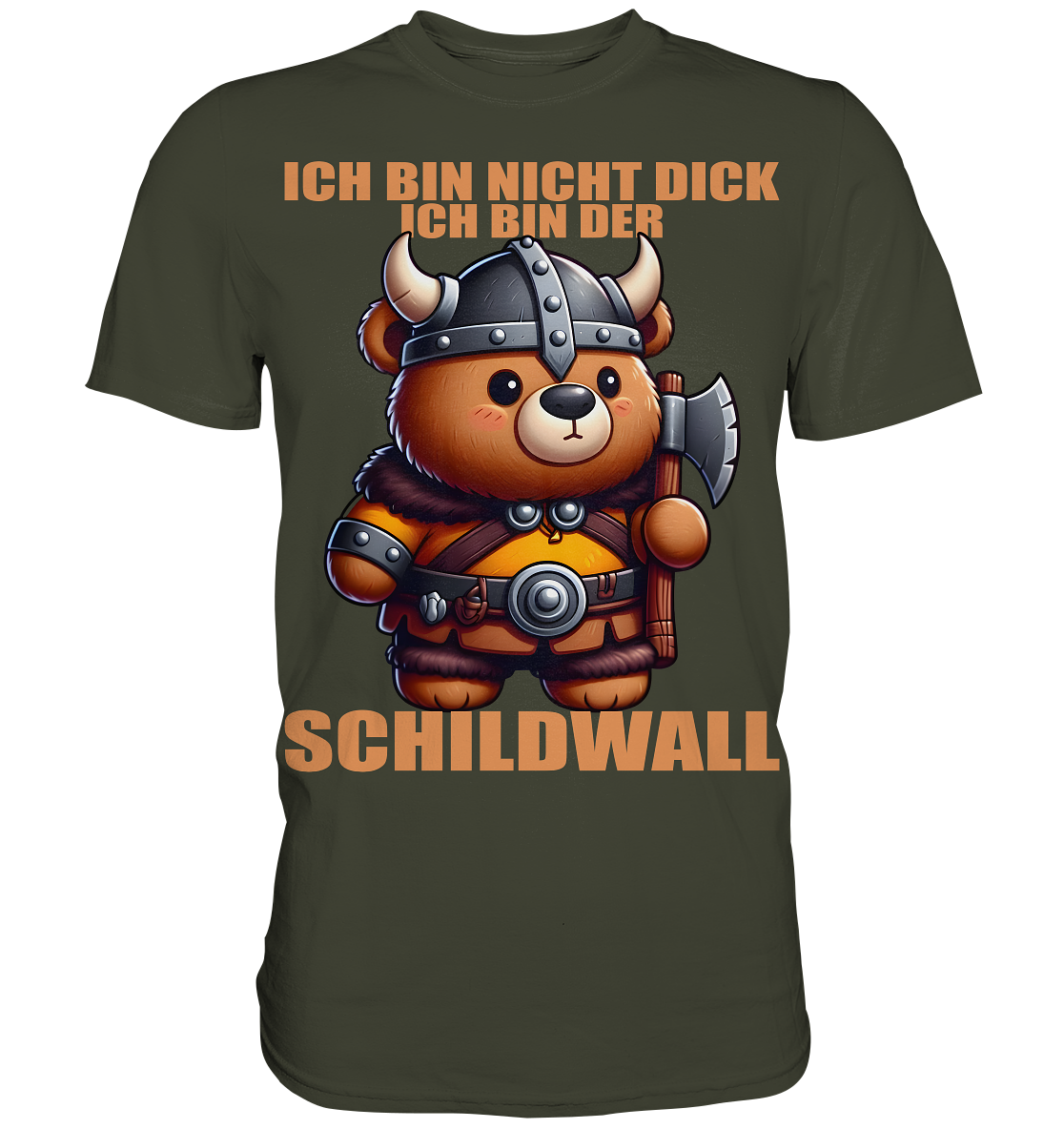 Ich bin der Schildwall - Premium Shirt