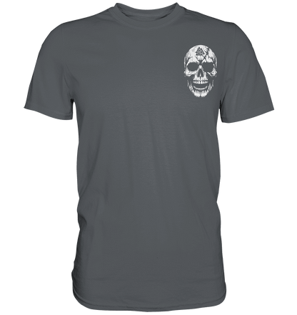 Viking Compass Skull - Mystisches Totenkopf Premium Shirt