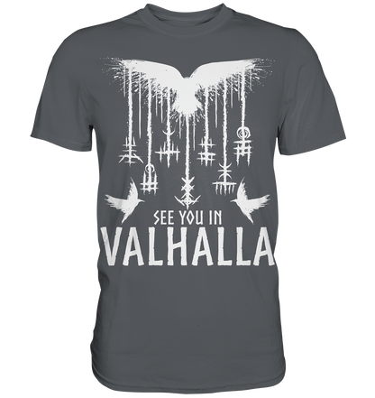 See you in Valhalla Raben - Premium Shirt
