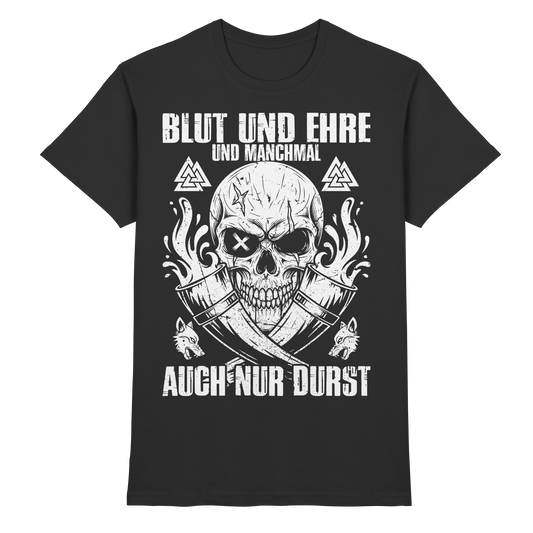 BLUT UND EHRE - Wikinger T-Shirt Männer Premium Krieger