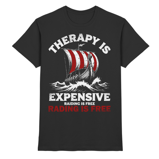 Warum einen Therapeuten bezahlen - Premium Shirt