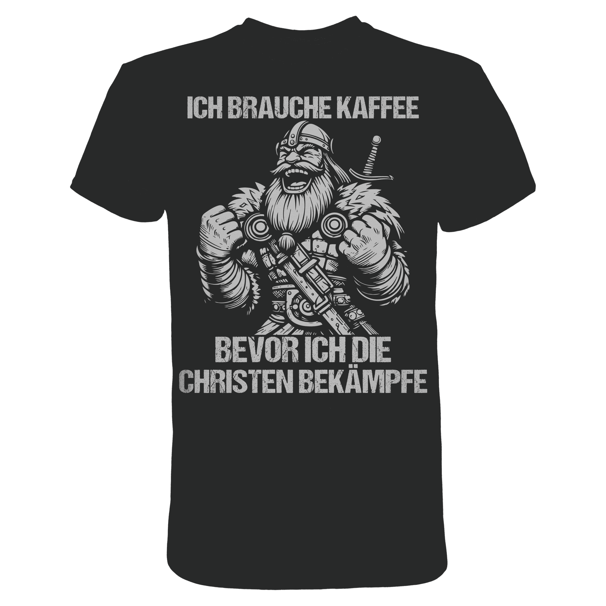 Ich brauche Kaffee  - Premium Shirt