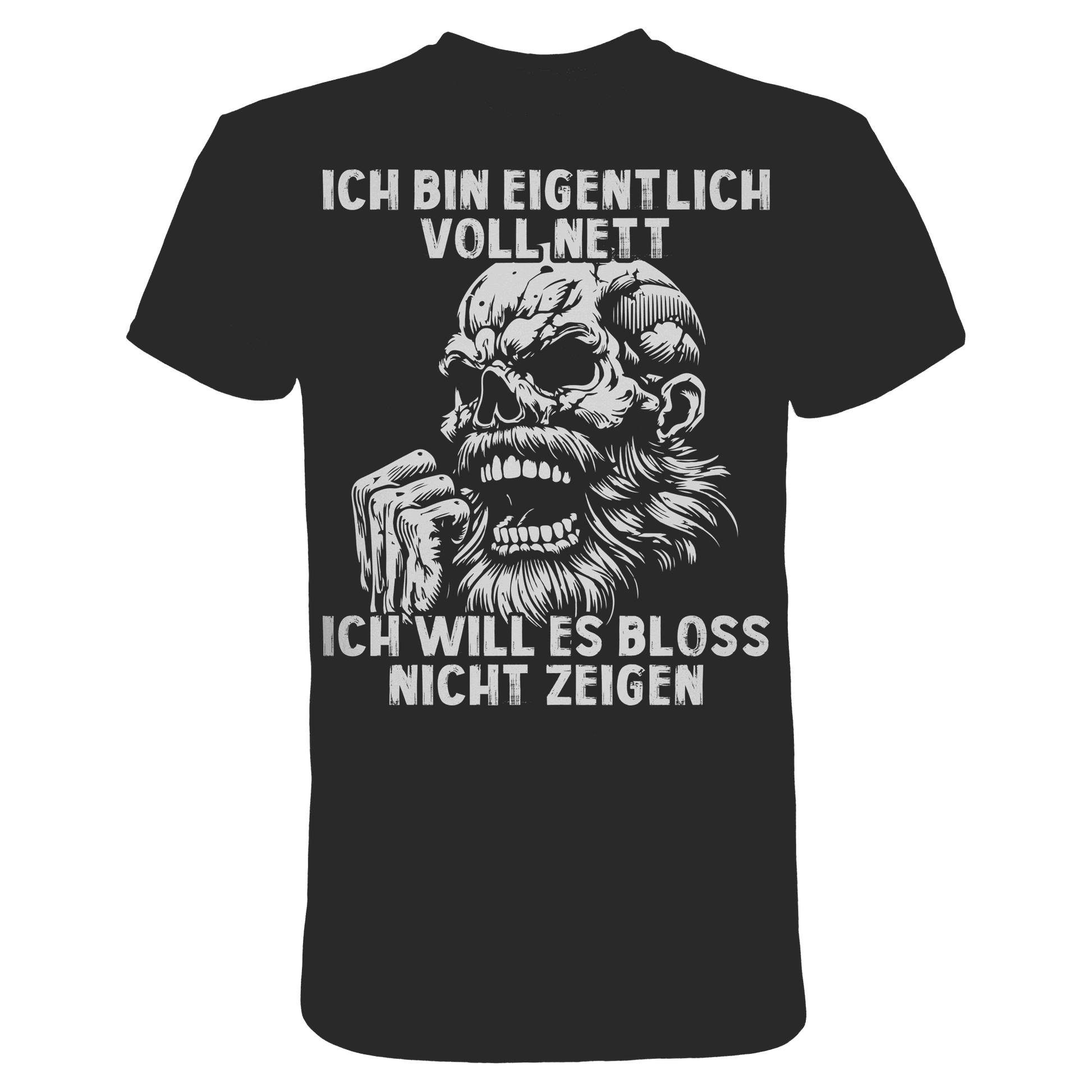 Ich bin eigentlich voll nett! - Selbstironie Premium Shirt