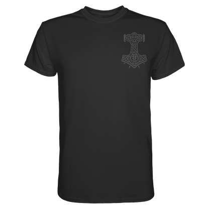 GÖTTER FÜHREN KRIEGER - Wikinger T-Shirt Männer Odin Premium