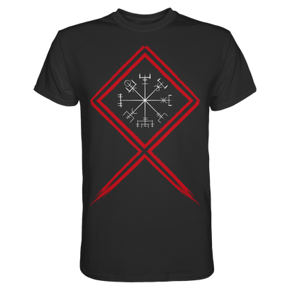 Vegvisir Othala-Rune - Wikinger T-Shirt Männer Nordische Mythologie Premium