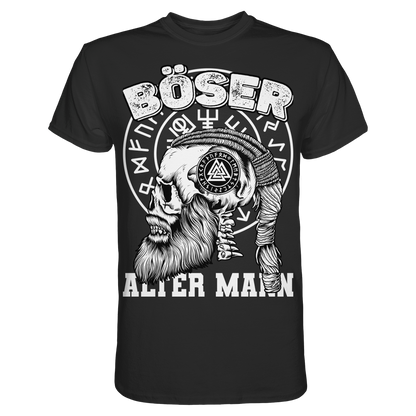 Wikinger T-Shirt Böser Alter Mann - Premium Shirt