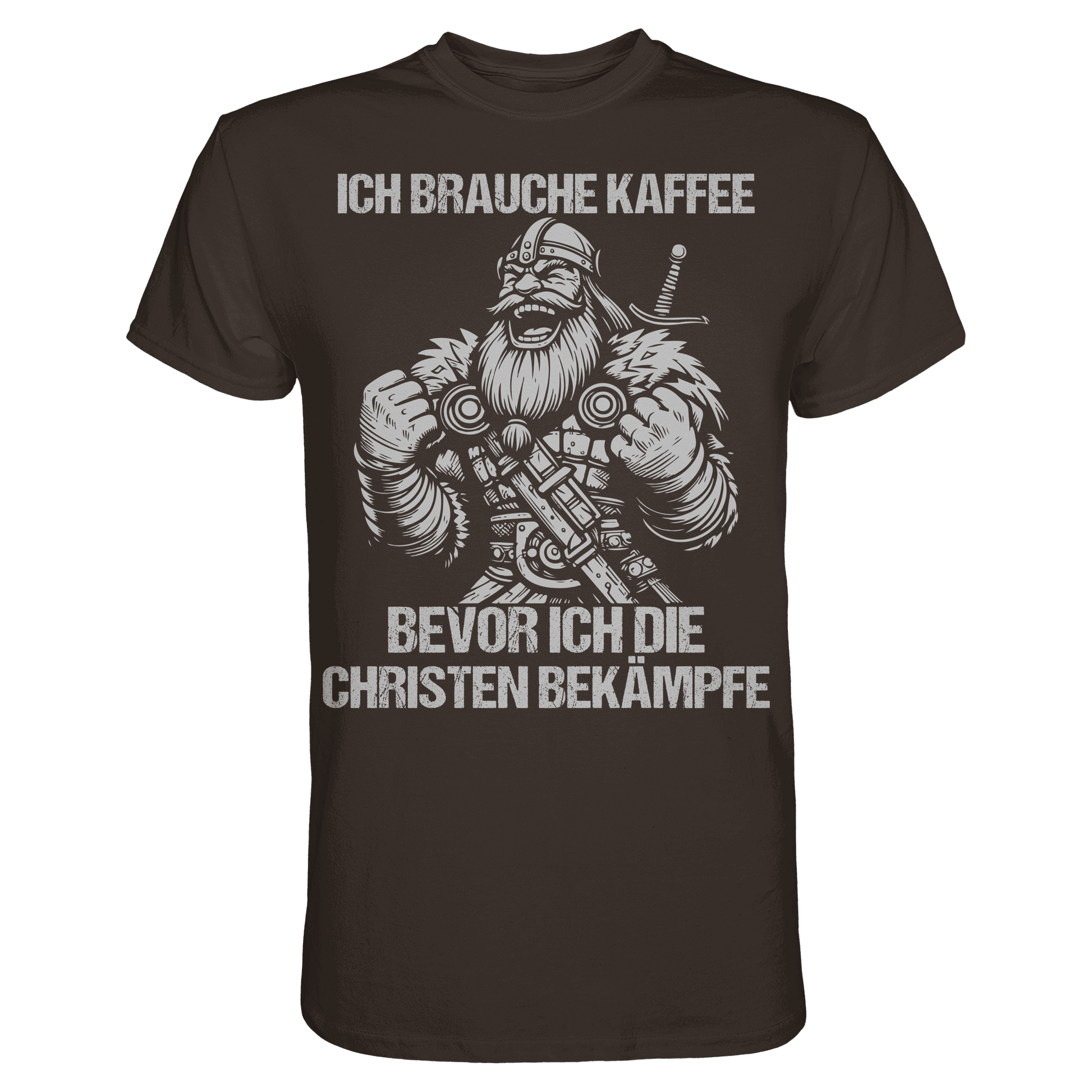 Ich brauche Kaffee  - Premium Shirt
