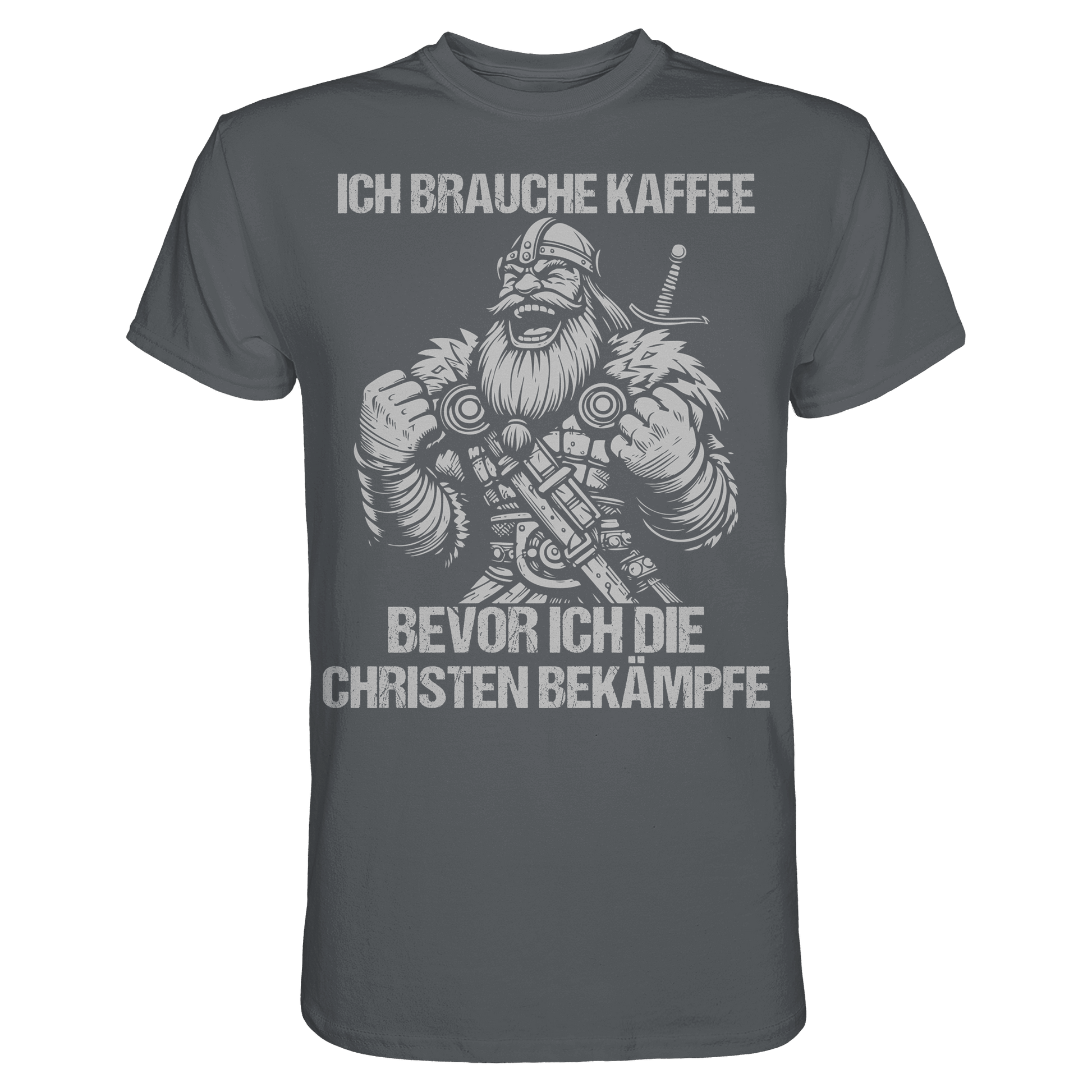 Ich brauche Kaffee  - Premium Shirt