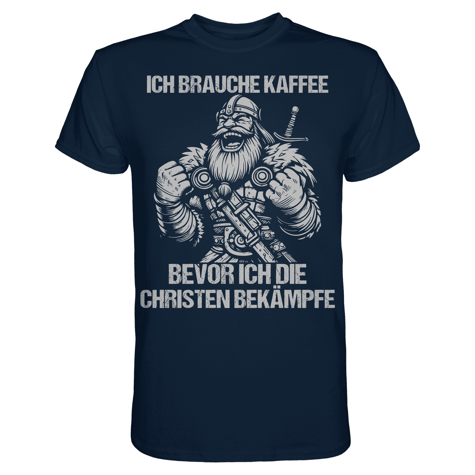 Ich brauche Kaffee  - Premium Shirt