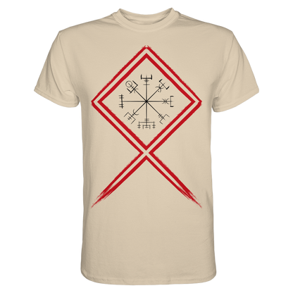 Vegvisir Othala-Rune - Wikinger T-Shirt Männer Nordische Mythologie Premium