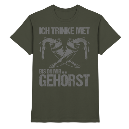 DU GEHÖRST MIR - Wikinger T-Shirt Männer Premium Besitz