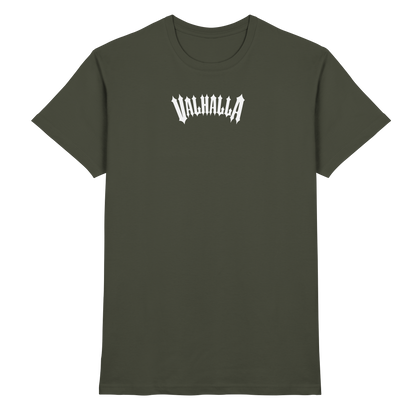 VALHALLA - Wikinger T-Shirt Männer Premium Walhalla