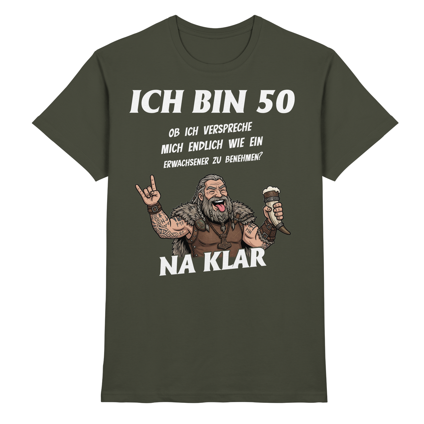 Ich bin 50 - Premium Shirt