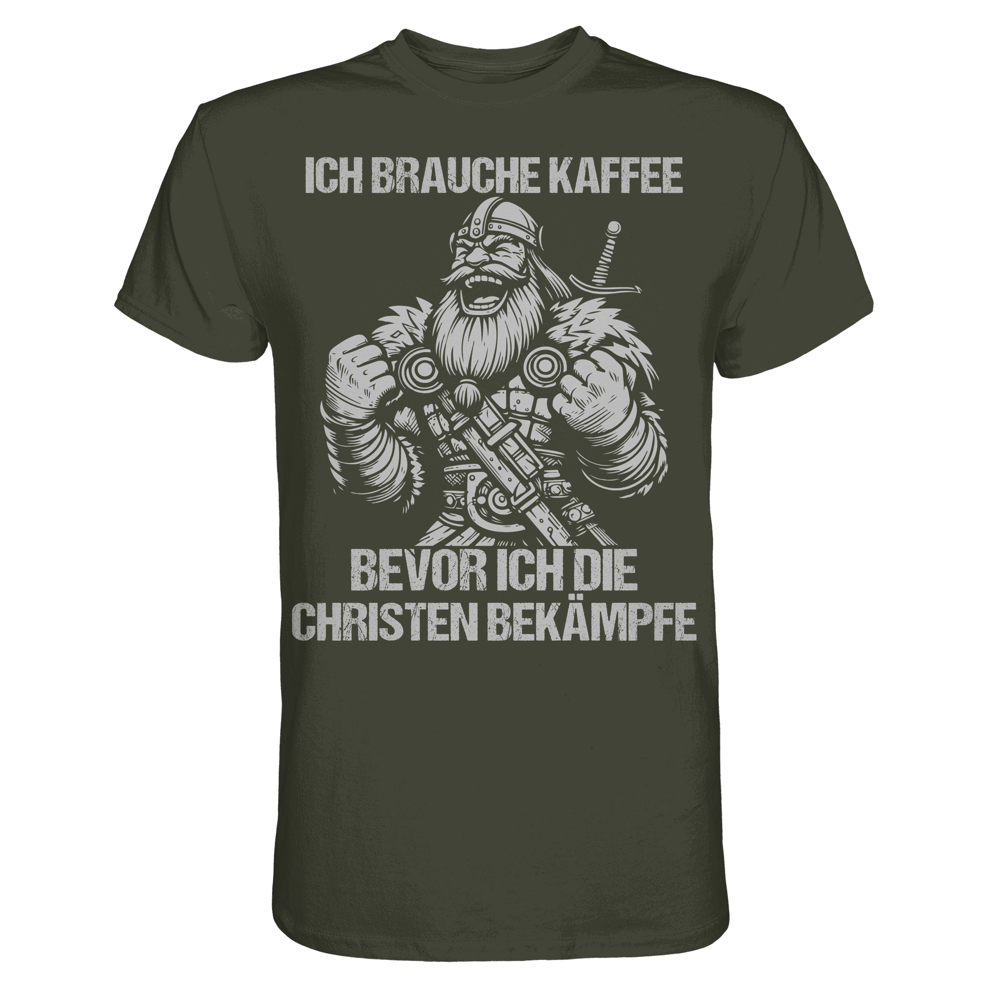 Ich brauche Kaffee  - Premium Shirt