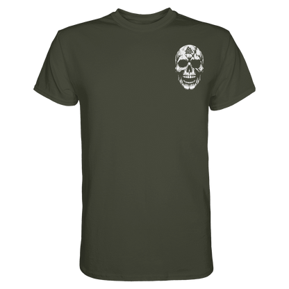 Viking Compass Skull - Mystisches Totenkopf Premium Shirt