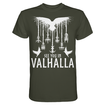 See you in Valhalla Raben - Premium Shirt