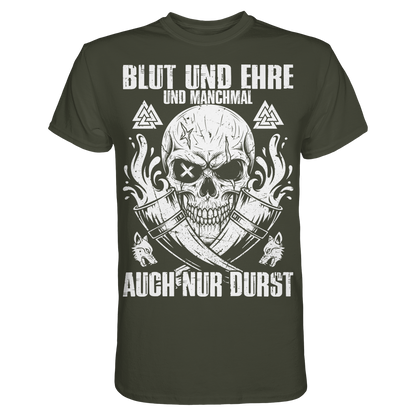 BLUT UND EHRE - Wikinger T-Shirt Männer Premium Krieger
