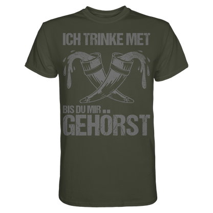 DU GEHÖRST MIR - Wikinger T-Shirt Männer Premium Besitz